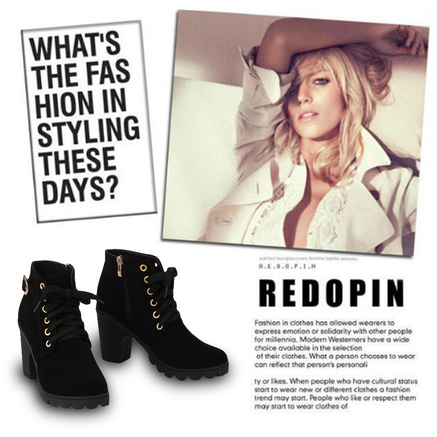 Giày Bốt Da Cao Gót Cổ Ngắn Nữ，Bốt gộc da lộn | BigBuy360 - bigbuy360.vn