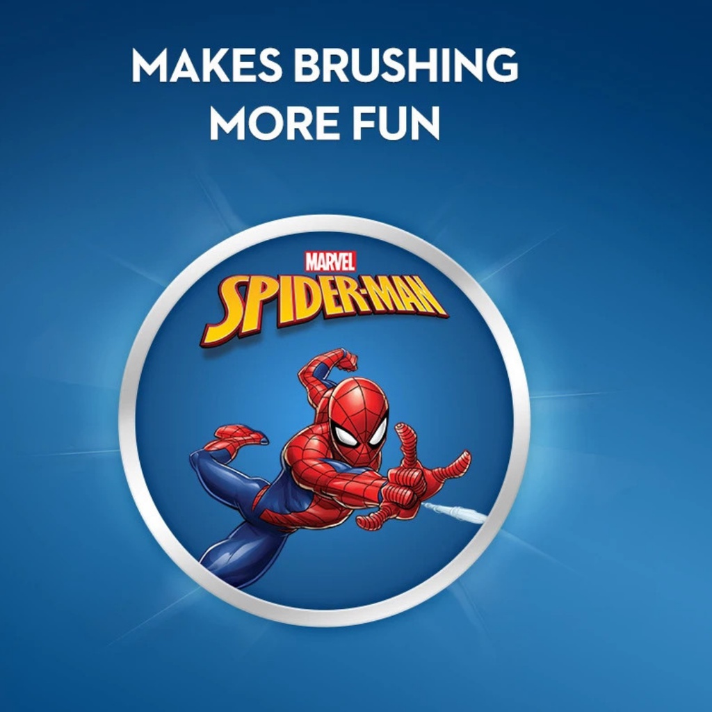 Kem Đánh Răng Trẻ Em 3-6 tuổi Oral-B Kids Spiderman 92g - Chính hãng Đức