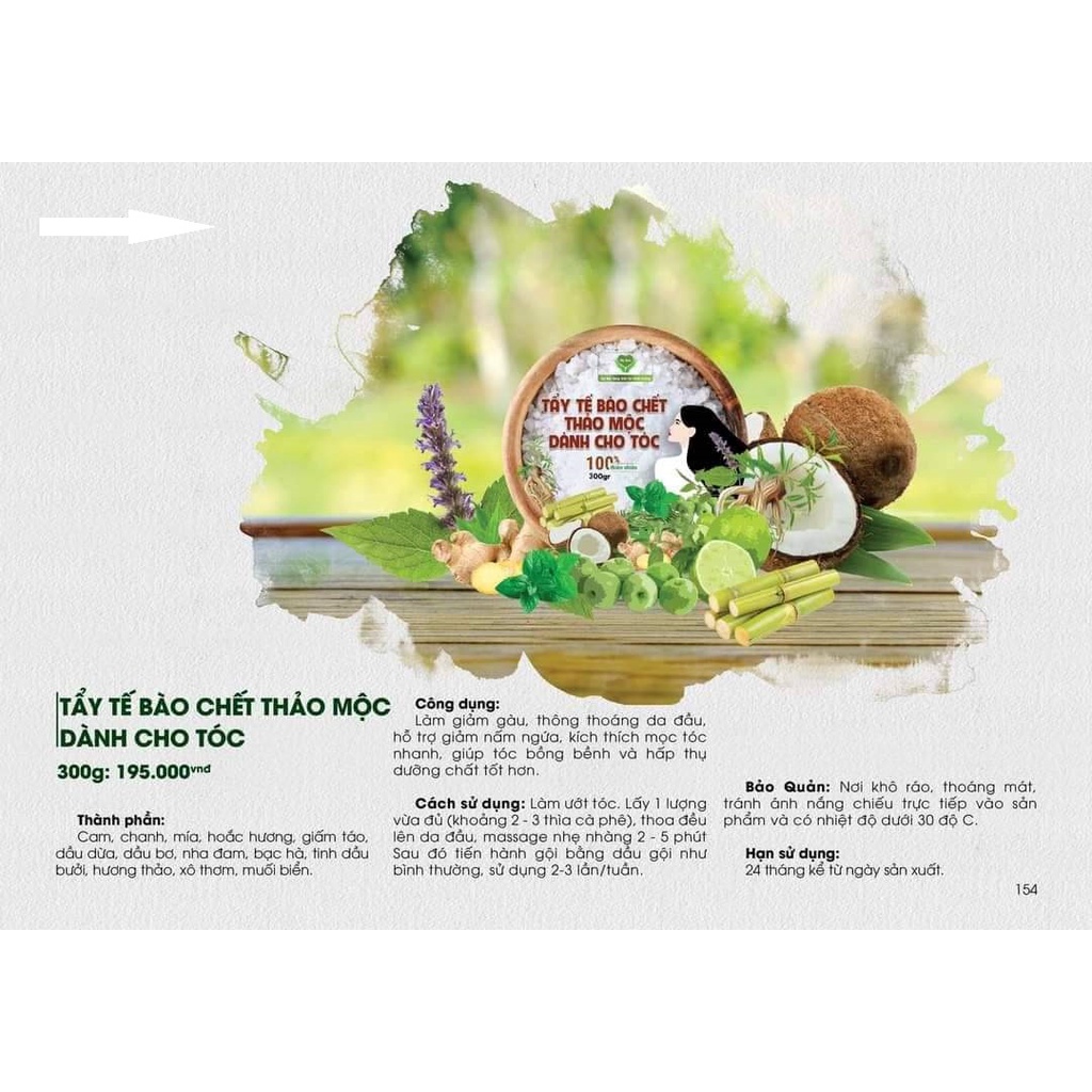 TẨY DA CHẾT CHO TÓC VÀ DA ĐẦU MẸ KEN- CHAI 300gram