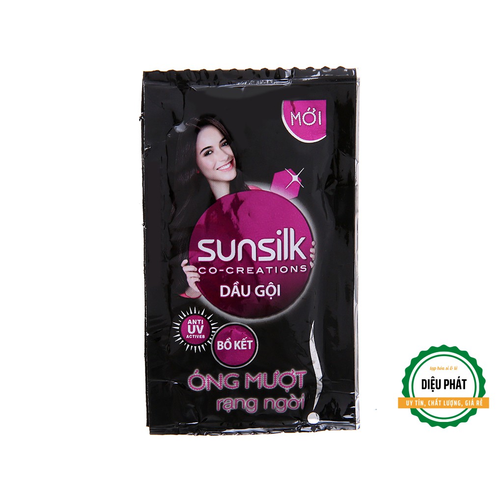 ⚡️ Dầu Gội Sunsilk Đen, Sunsilk Óng Mượt Rạng Ngời 5.8ml x 12 gói