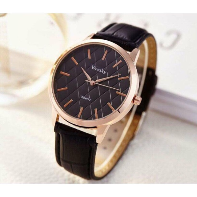 [GIÁ SỈ] ĐỒNG HỒ NAM DÂY DA WEEKY W092 SIÊU ĐẸP
