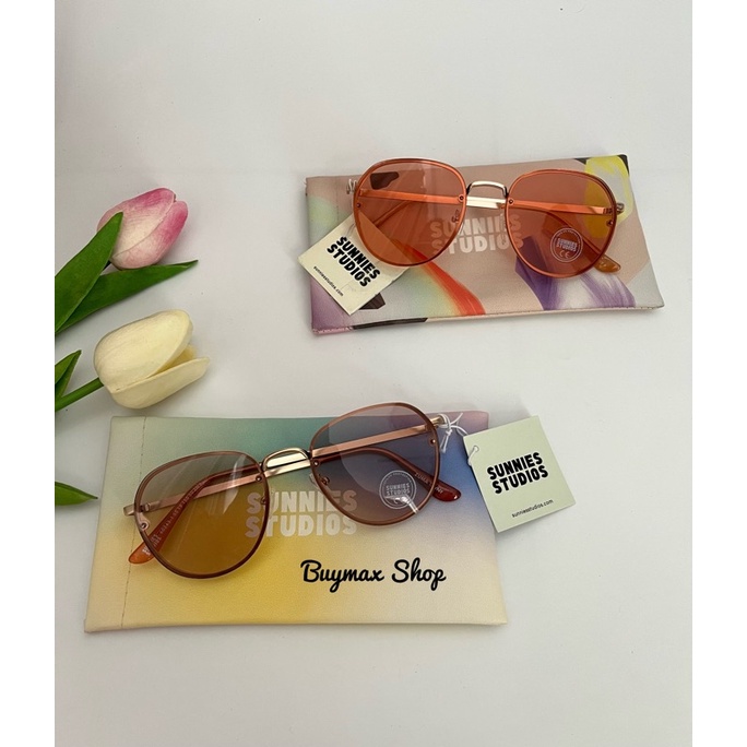 Kính Mát Sunnies Studios Zuma Uv400 Form Tròn