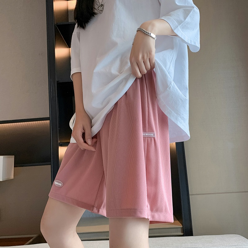 Quần short nữ đùi mặc nhà sooc ngố cạp chun thun dây co giãn 229