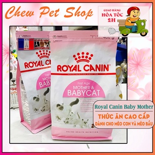 Thức Ăn cao cấp cho mèo con và mèo bầu Royal Canin Baby Mother - 400g