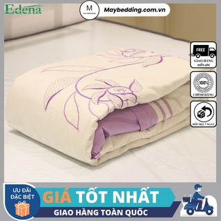 Chăn Hè, Mền Hè (Bọc Chăn) 200xx220cm Cotton Solid EDENA, Thoáng Mát, Cao Cấp - Hàng Chính Hãng