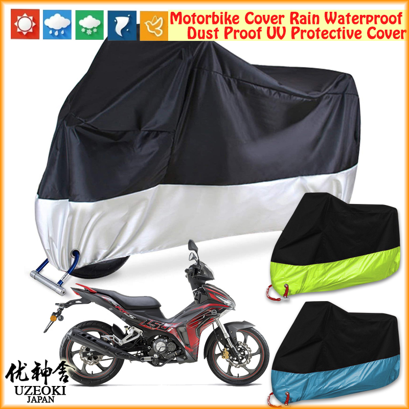 UZEOKI  BENELLI RFS150i  Motorcyle Cover Motorbike Cover Nắp đậy xe máy Nắp đậy xe máy Nắp che xe máy Xe máy chống thấm nước che mưa che moto Selimut Động cơ Mưa Chống thấm Bụi Bụi UV Vỏ bảo vệ động cơ Sarung Motor Sarung Motor