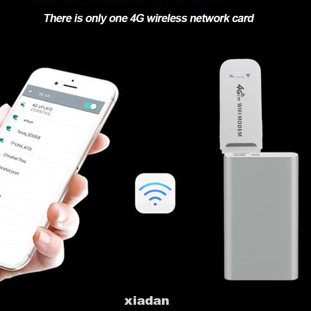 Thẻ mạng 4G LTE Dongle USB nhỏ phổ quát Modem WiFi màu trắng 150Mbps tốc độ cao không dây | BigBuy360 - bigbuy360.vn