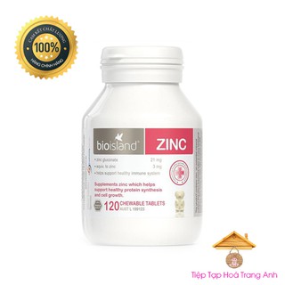 Kẽm ZinC Bioisland cho bé