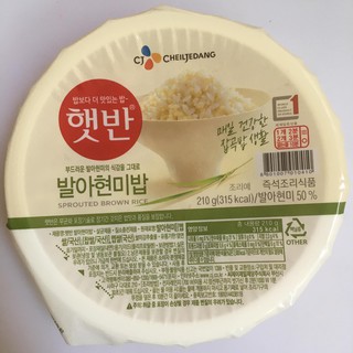 Cơm mầm gạo lứt Hàn Quốc 210g
