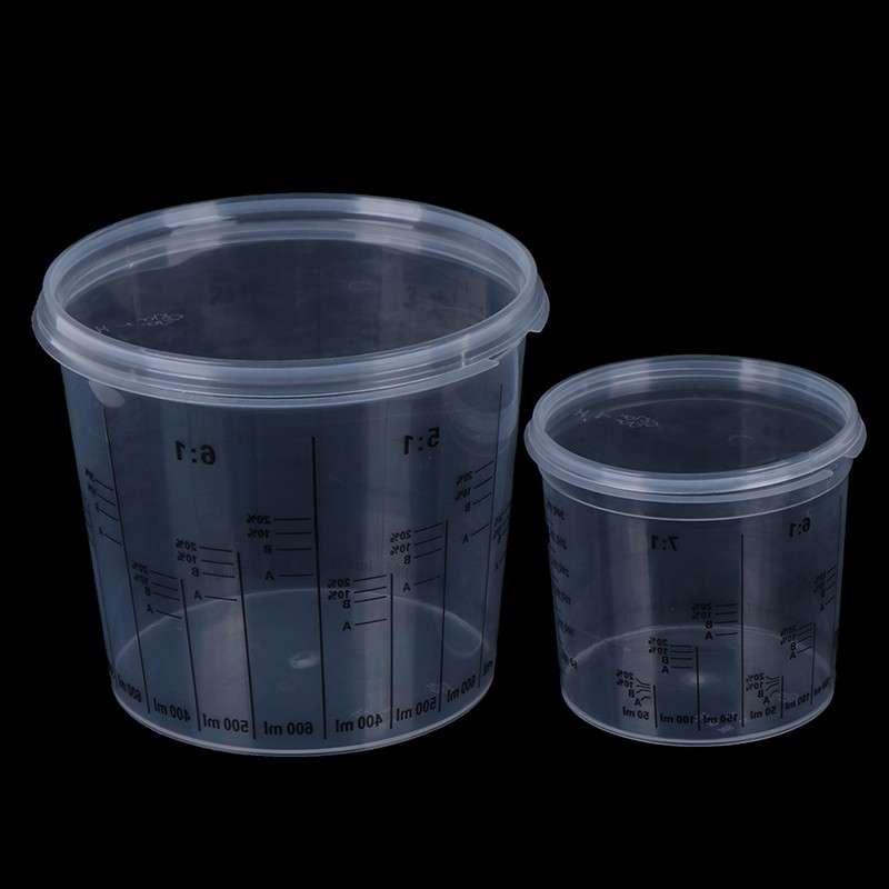 Cốc Nhựa PP Cứng Có Nắp Đậy Tiện Dụng