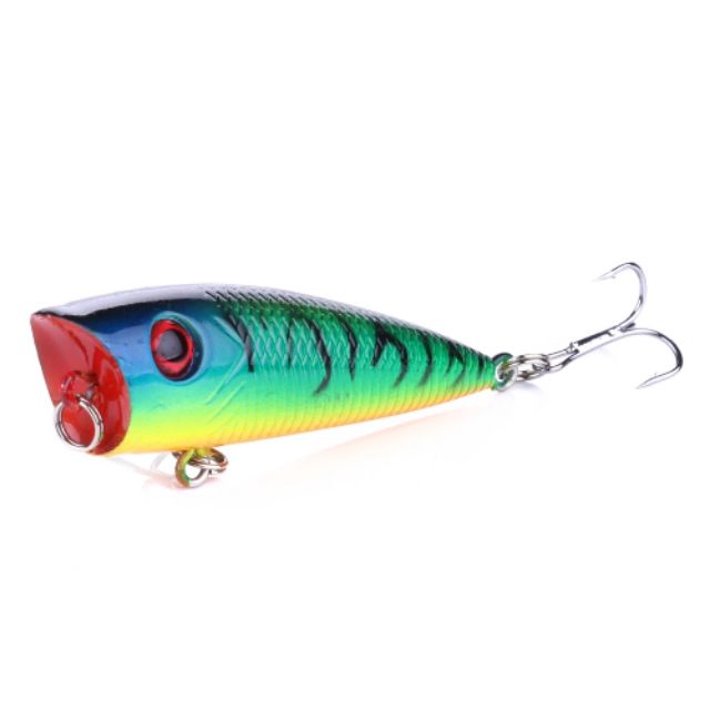 Mồi cá giả nhiều màu POPPER LURE 6cm/6.3g