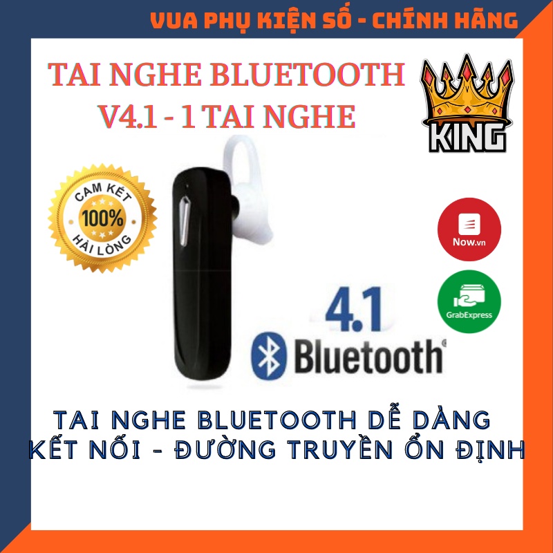 TAI NGHE BLUETOOTH V4.1 NGHE HAY CÓ HỘP