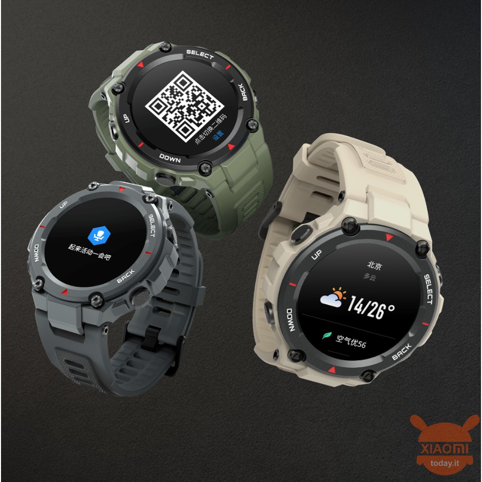 Đồng hồ thông minh tiêu chuẩn quân đội Xiaomi Amazfit T-Rex Quốc Tế - BH 12TH Chính hãng DGW