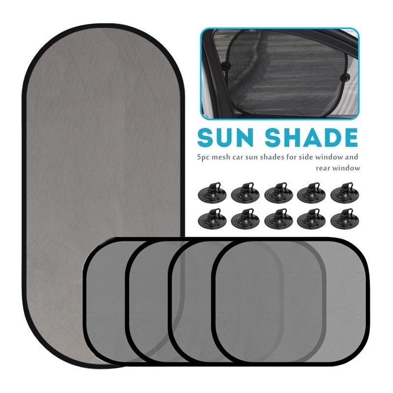 Tấm Che Nắng Chống Tia UV Cho Kính Chắn Gió Xe Hơi Có Thể Gấp Gọn Tiện Dụng