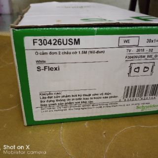  Ổ cắm đơn 2 chấu 10A, size S

Schneider