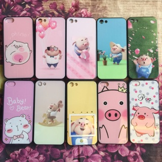 Ốp lưng iphone 5 /5s /5se viền dẻo họa tiết full bóng 4d kute