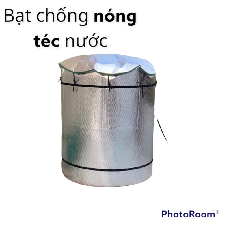 CHỐNG NÓNG BỒN NƯỚC INOX NẰM ĐỨNG - NGANG 500-2000L
