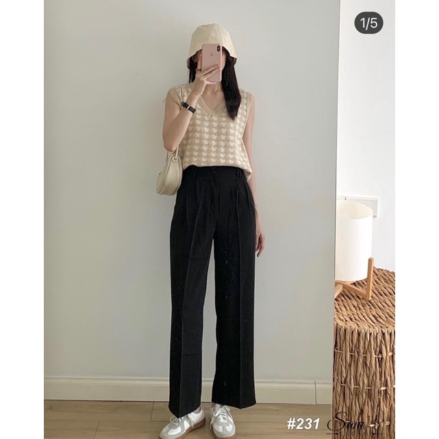Quần vải ống suông m231 | BigBuy360 - bigbuy360.vn
