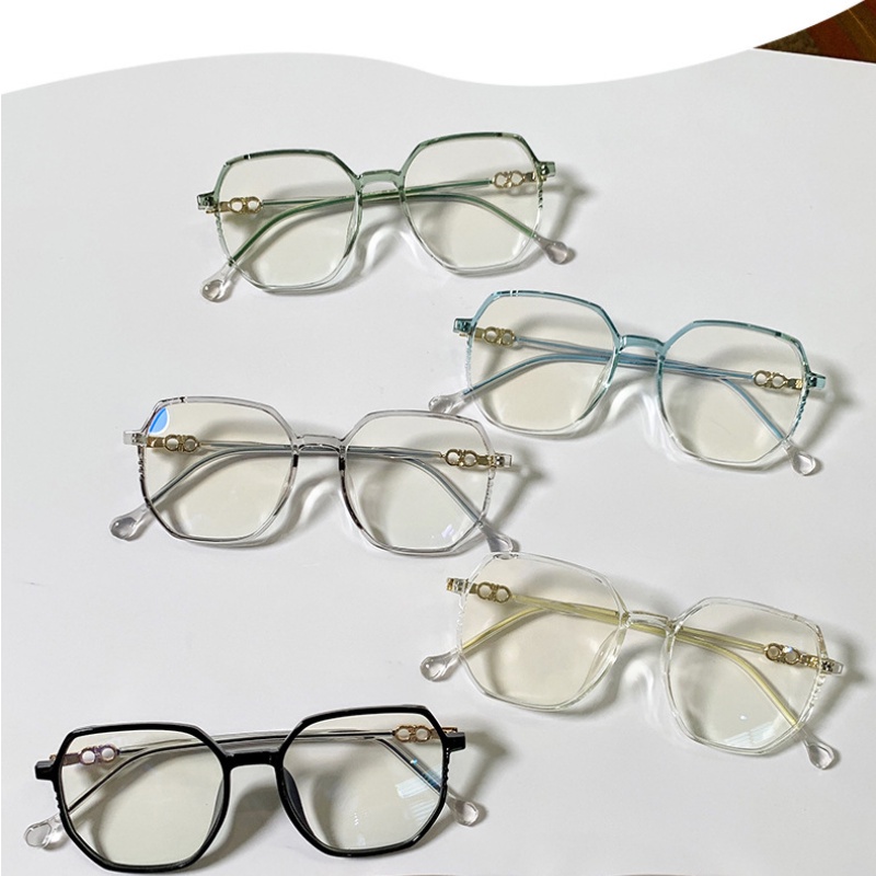 Mắt kính cận TR90 màu gradient trẻ trung hợp thời trang