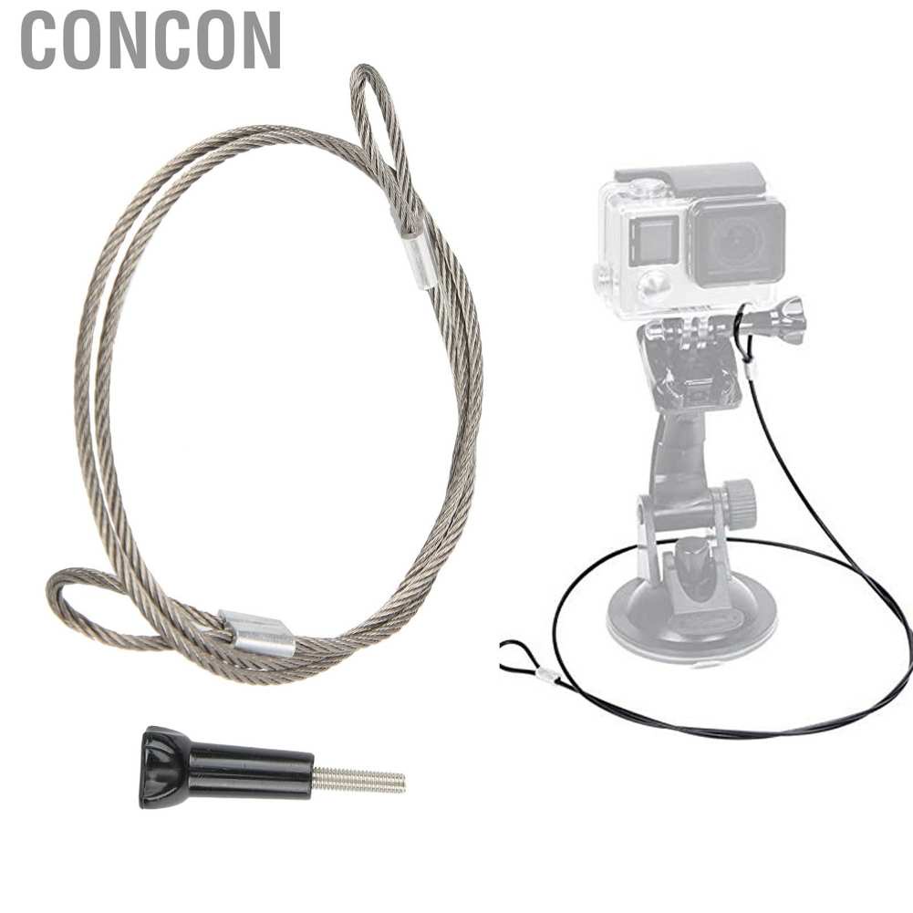 Dây đeo chống thất lạc bằng thép không gỉ 60cm kèm ốc vít 1/4 inch cho GOPRO/OSMO Pocket
 | WebRaoVat - webraovat.net.vn