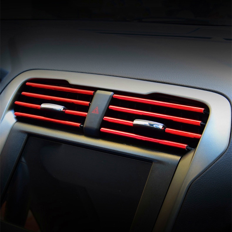 Set 10 Dải Viền Mềm Trang Trí Nội Thất Xe Hơi Thông Dụng