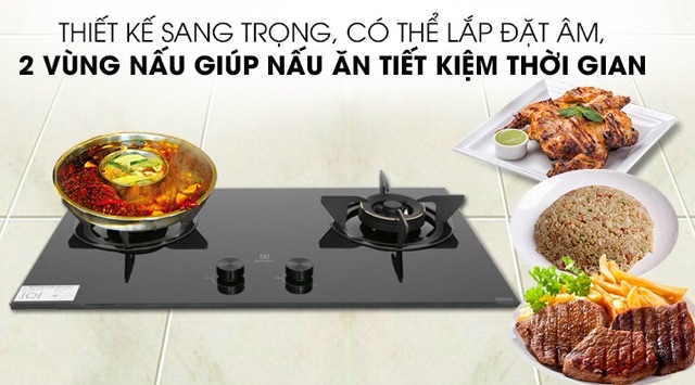 Bếp ga âm Electrolux EHG7230BE.