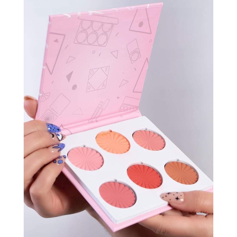 Bảng Phấn Má Hồng Ofra Mini Mix Face Charm Your Cheeks