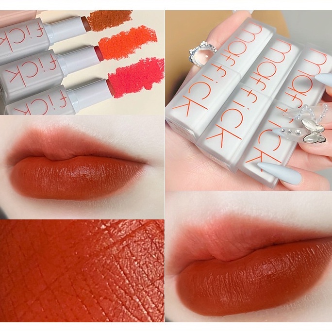 [Hàng mới về] Son lì mịn như nhung chống thấm nước không dính thành cốc dành cho nữ | BigBuy360 - bigbuy360.vn