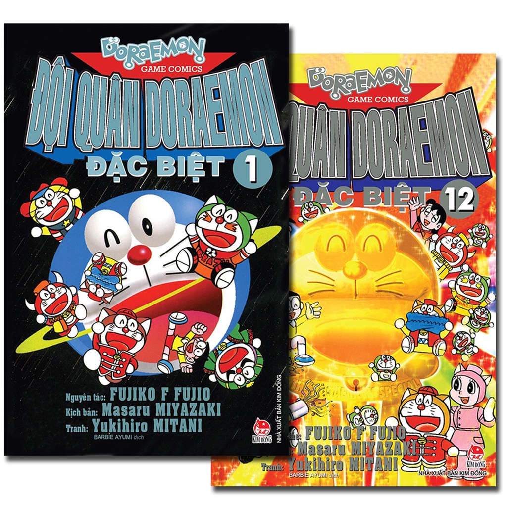 Truyện Tranh - Đội quân Doraemon Đặc biệt (12 tập, lẻ tùy chọn)