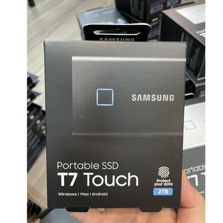 Ổ cứng di động SSD Samsung T7 Touch 2TB- Bảo Mật Vân Tay