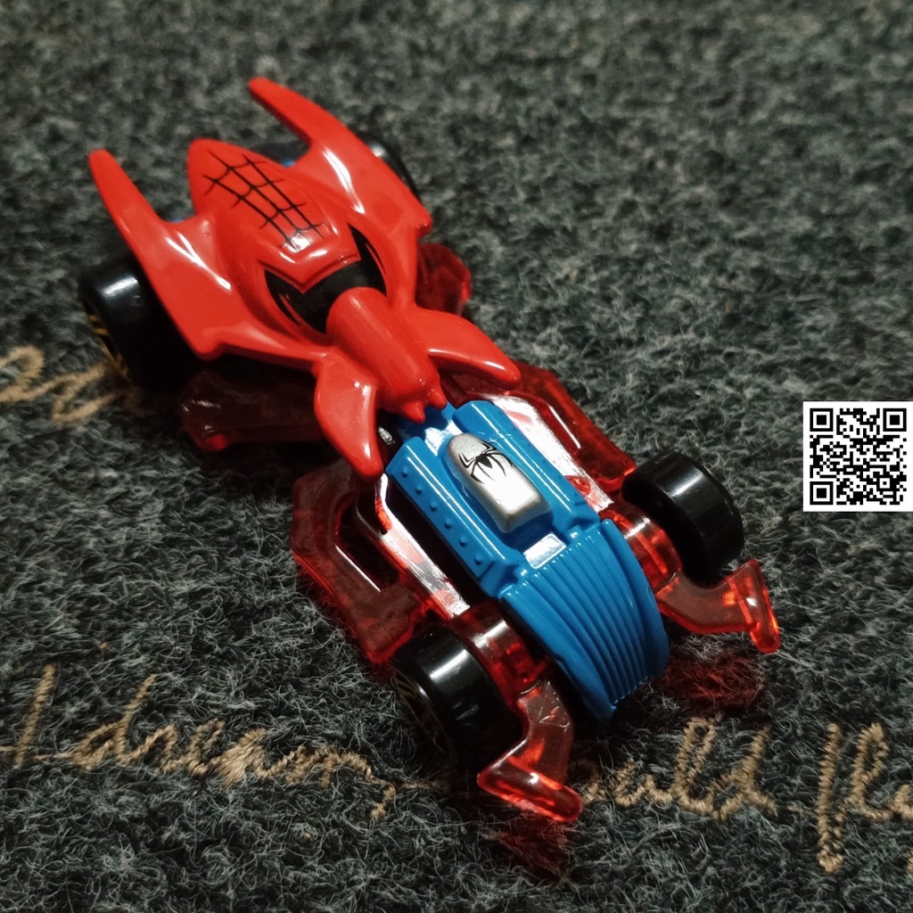 1817 Mô hình xe Spider Men siêu nhân nhện Infinity War Avengers Endgame bằng kim loại