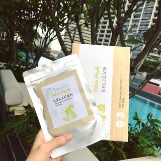 Bột đắp mặt new skin detox mask sylicvn 100% chiết xuất thiên nhiên