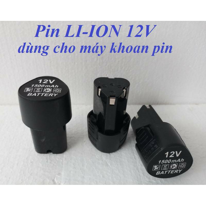 PIN 12V LION DÙNG CHO MAY KHOAN