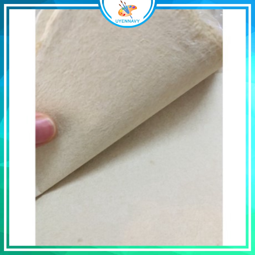 Giấy dó truyền thống, giấy gió in tranh (combo 3 tờ)