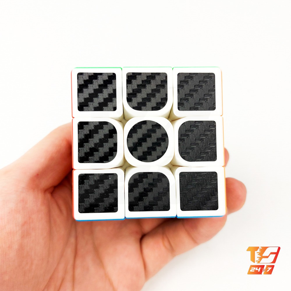 Khối Rubik 3x3 Carbon MoYu MeiLong 3C - Đồ Chơi Rubic Cacbon 3 Tầng 3x3x3