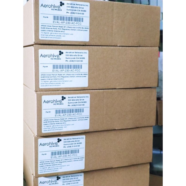 Bộ phát WiFi chuyên dụng Extreme Networks/Aerohive AH-AP-230-AC-FCC AP230, chính hãng có VAT