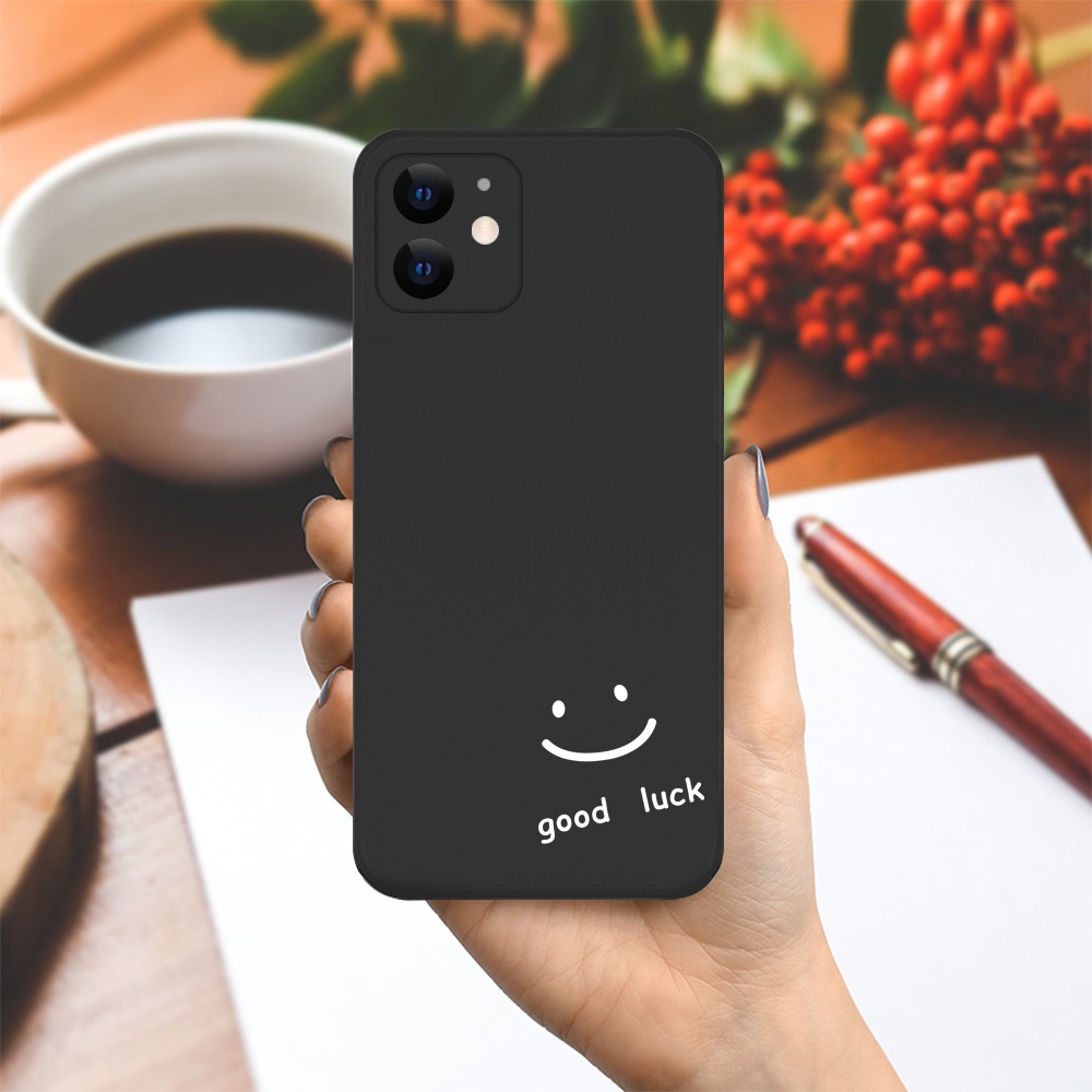 Ốp lưng Xiaomi Redmi 10/Redmi 9T/Poco X3/....dẻo cạnh vuông bảo vệ camera hình Good Luck