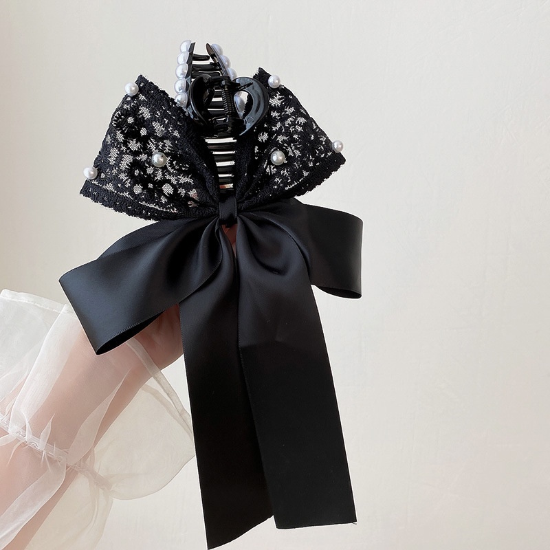 Kẹp Tóc Hình Cá Mập / Bông Hoa Phối Lưới Phong Cách Hàn Quốc Thời Trang