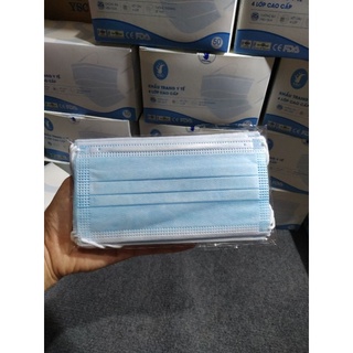 Túi 10 khẩu trang y tế 3 lớp