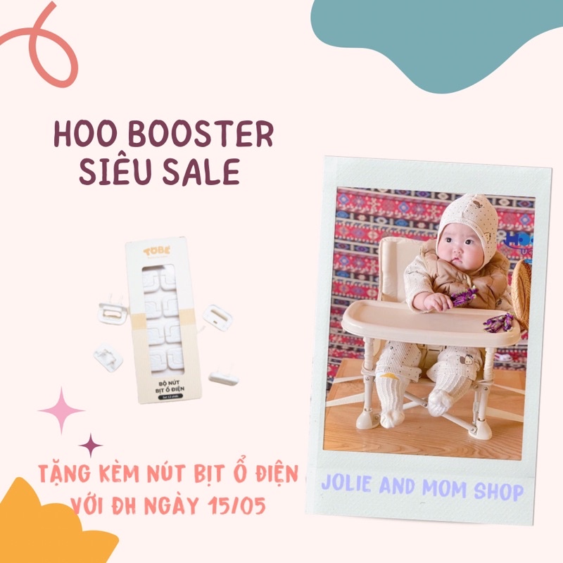 GHẾ ĂN DẶM HOO BOOSTER CHÍNH HÃNG NỘI ĐỊA HÀN BẢN 2021