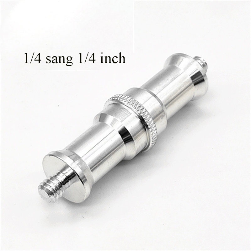Đầu nối chân đèn ren chuyển đổi 1/4 - 3/8 inch