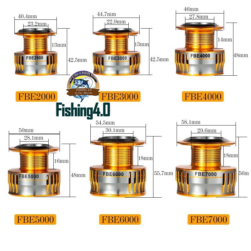 [ Full Kim Loại ] Máy Câu FBE Siêu tải cá - 17 +1 Ball Bearing