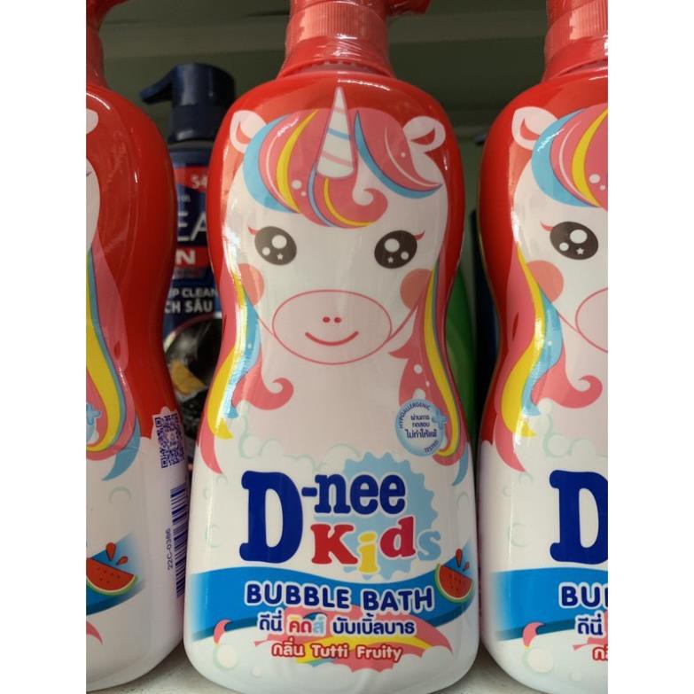 Sữa tắm tạo bọt D-nee Kids 400ml(mầu đỏ)