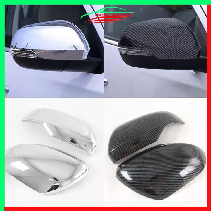 Ốp gương chiếu hậu Triton 2019-2021 vân Cacbon bảo vệ chống trầy trang trí làm đẹp xe