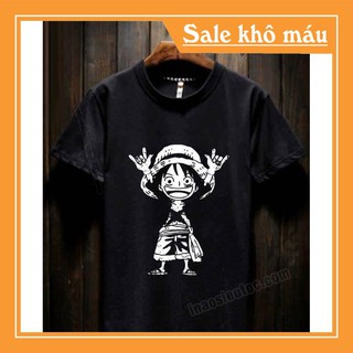 [ĐẸP NỨC LÒNG] Áo phông one piece luffy mẫu mới siêu rẻ chất lượng