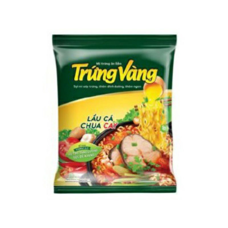 com bo 5 gói mì ăn liền trứng vàng vị tôm chua cay 🌶/ lẩu cá chua cay 🌶 75g | BigBuy360 - bigbuy360.vn