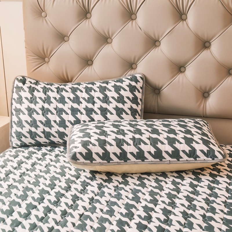 Thảm bọc đệm cotton chống thống kháng khuẩn thoáng mát phiên bản mẫu mới 2022