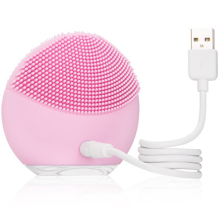 [Hàng Loại 1]  Máy rửa mặt cầm tay mini,máy massage mặt tích điện cao cấp - Bảo hành 12 tháng