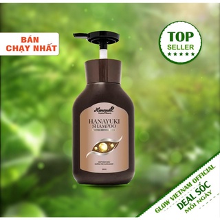 Dầu gội hanayuki shampoo dưỡng tóc suông mượt, sạch gàu chính hãng 100% - hanayuki asia