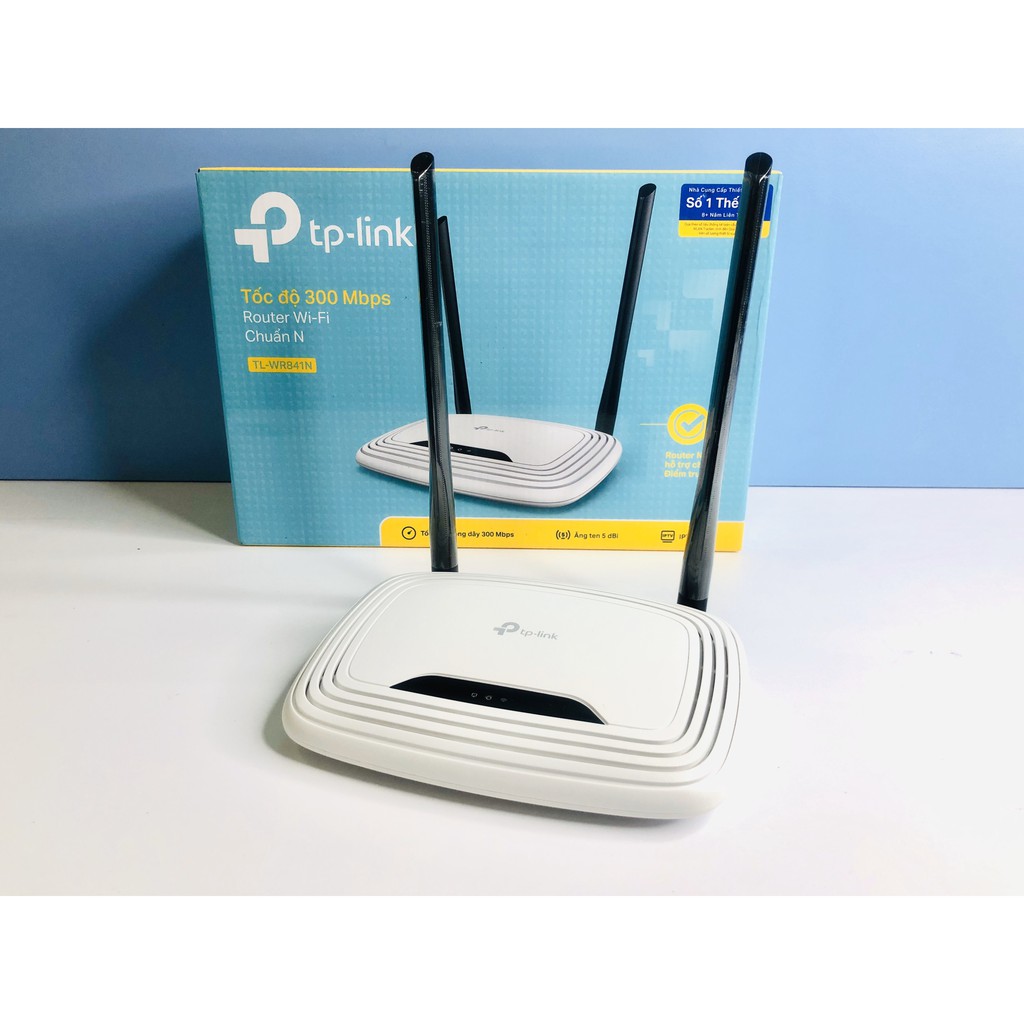 TP-Link TL-WR841N - Router Wifi Chuẩn N Tốc Độ 300Mbps - Hàng Chính Hãng